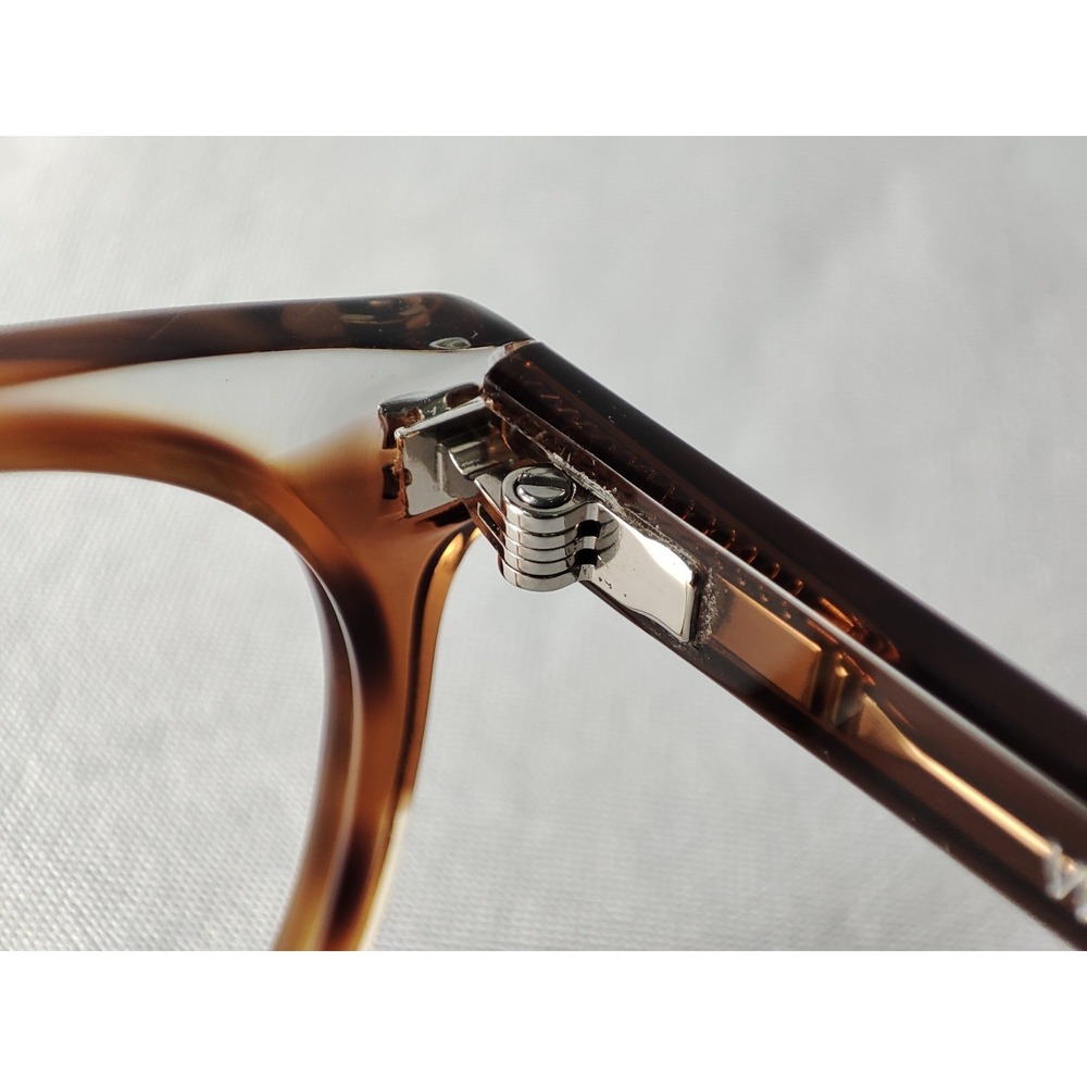 Warby Parker Carlton M 438 Tortoise Eyeglasses Frames 51-17-145 Made in Italy - Picture 12 of 13
